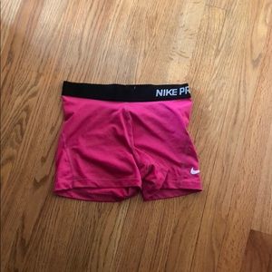 Nike pro shorts